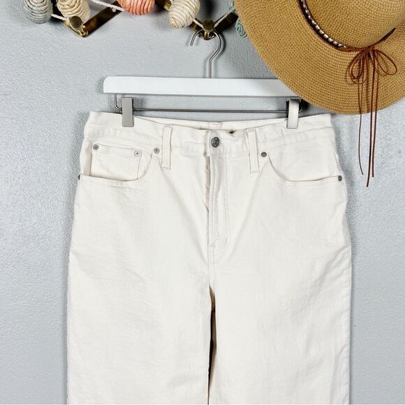 Madewell The Perfect Vintage Wide-Leg Crop in Vintage Canvas Jeans Size 31 - Picture 3 of 13